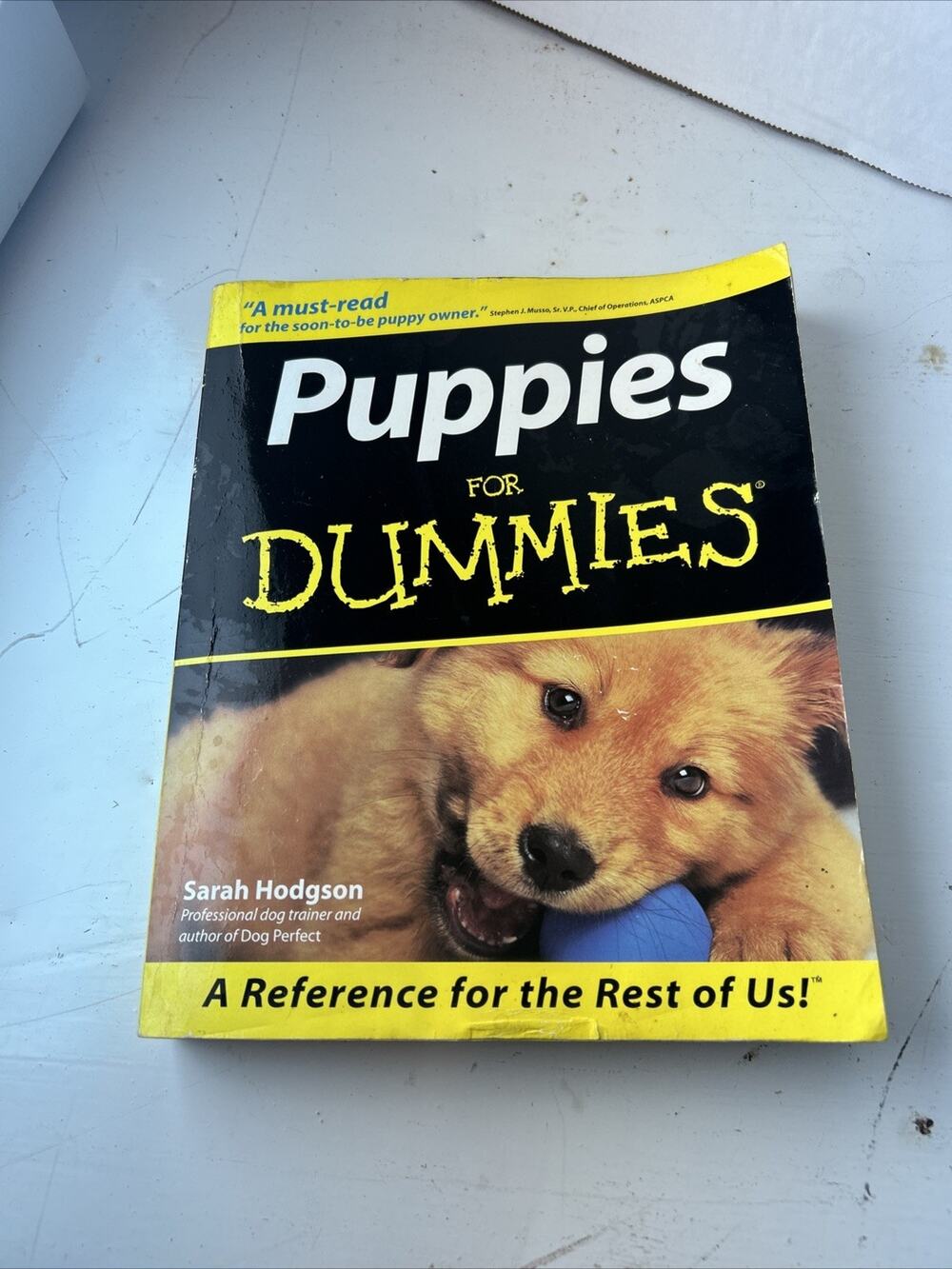 Pre-Owned Puppies for Dummies - Paperback by Sarah Hodgson (Barely Read)